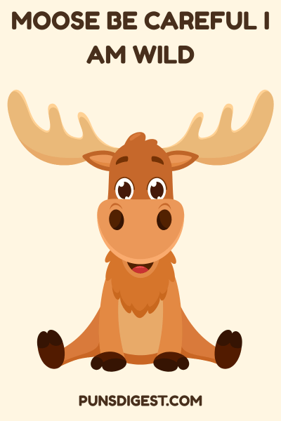 Cute Moose Puns