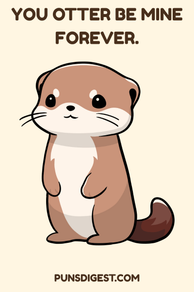 Cute Otter Puns