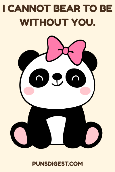 Cute Panda Puns