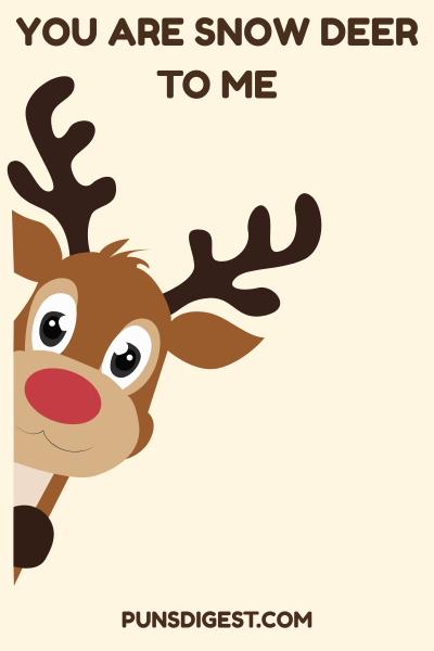 Cute Reindeer Puns