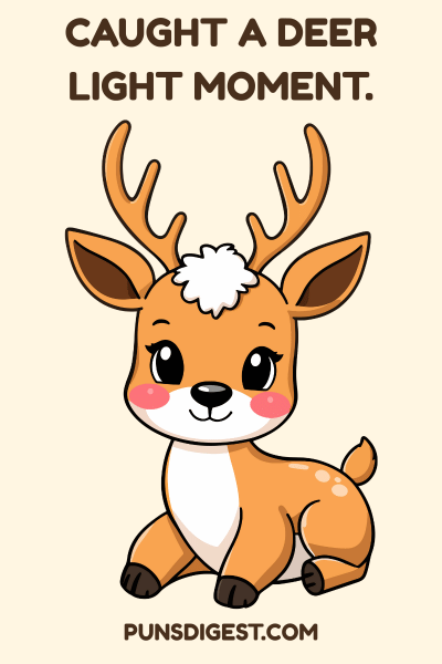 Deer Puns Captions
