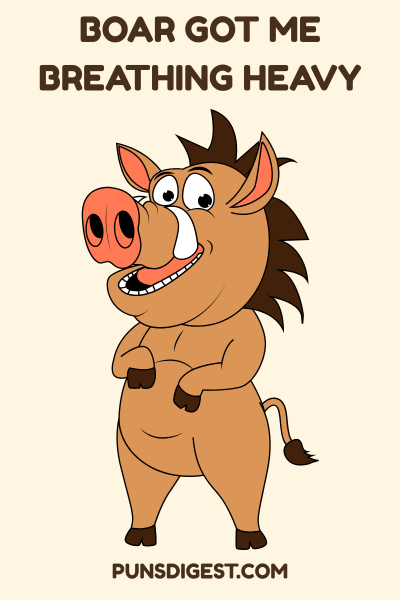 Dirty Boar Puns