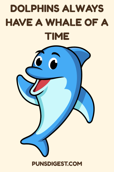 Funny Dolphin Puns