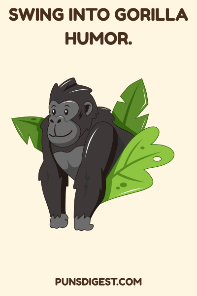 Funny Gorilla Puns