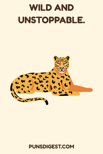 Funny Leopard Puns