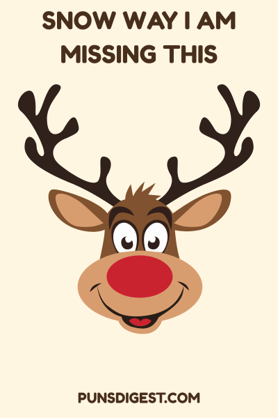 Funny Reindeer Puns