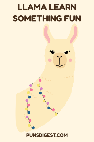 Llama Puns for Kids