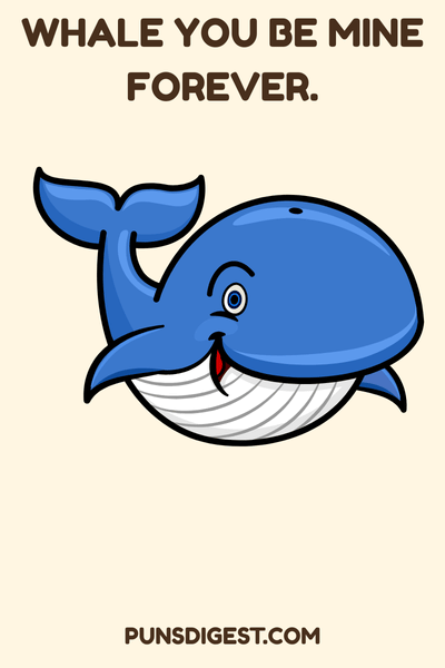 Love Whale Puns