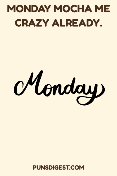 Monday Puns for Work