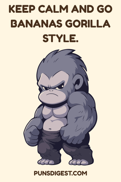 One Liner Gorilla Puns