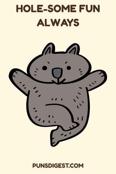 One Liner Wombat Puns