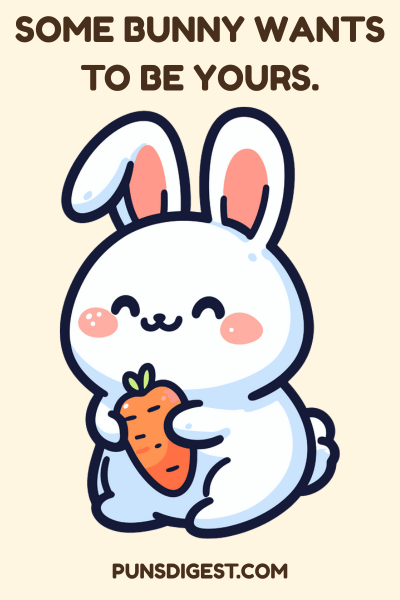 Rabbit Puns Captions