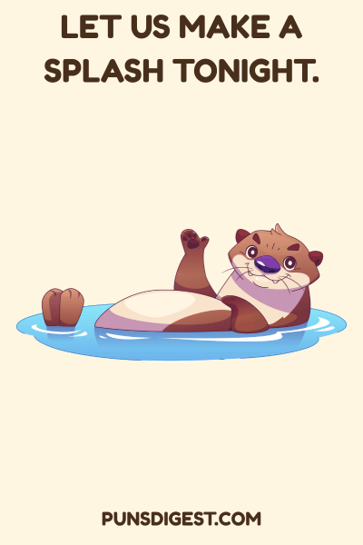 Romantic Otter Puns