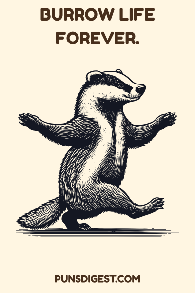 Short Badger Puns