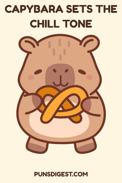 Short Capybara Puns