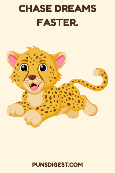 Short Cheetah Puns