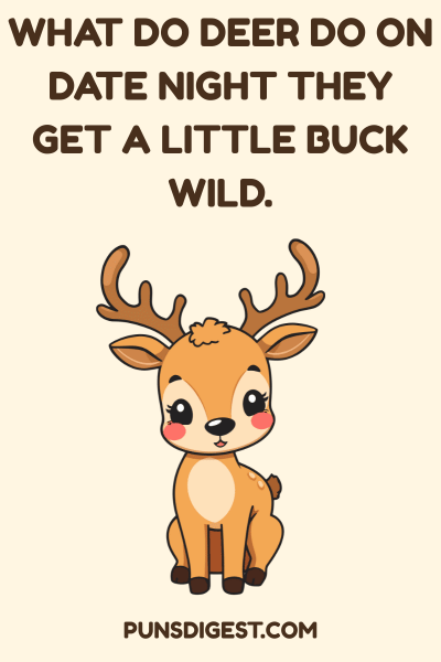 Short Deer Puns