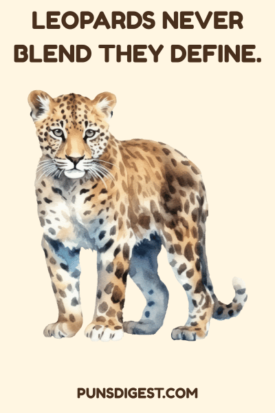 Short Leopard Puns