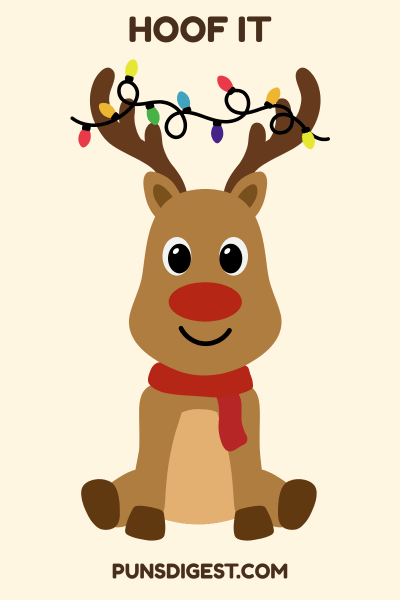 Short Reindeer Puns