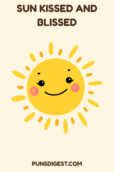 Sun Puns for captions