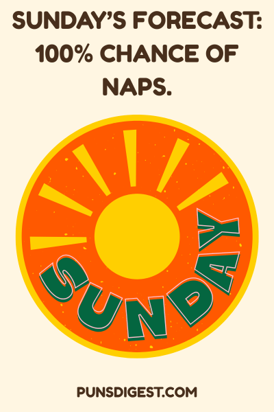 Sunday Food Puns