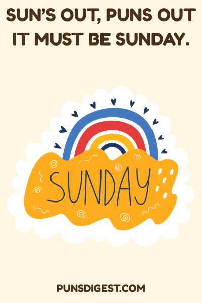 Sunday Lunch Puns