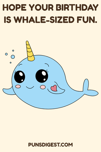 Whale Puns Captions