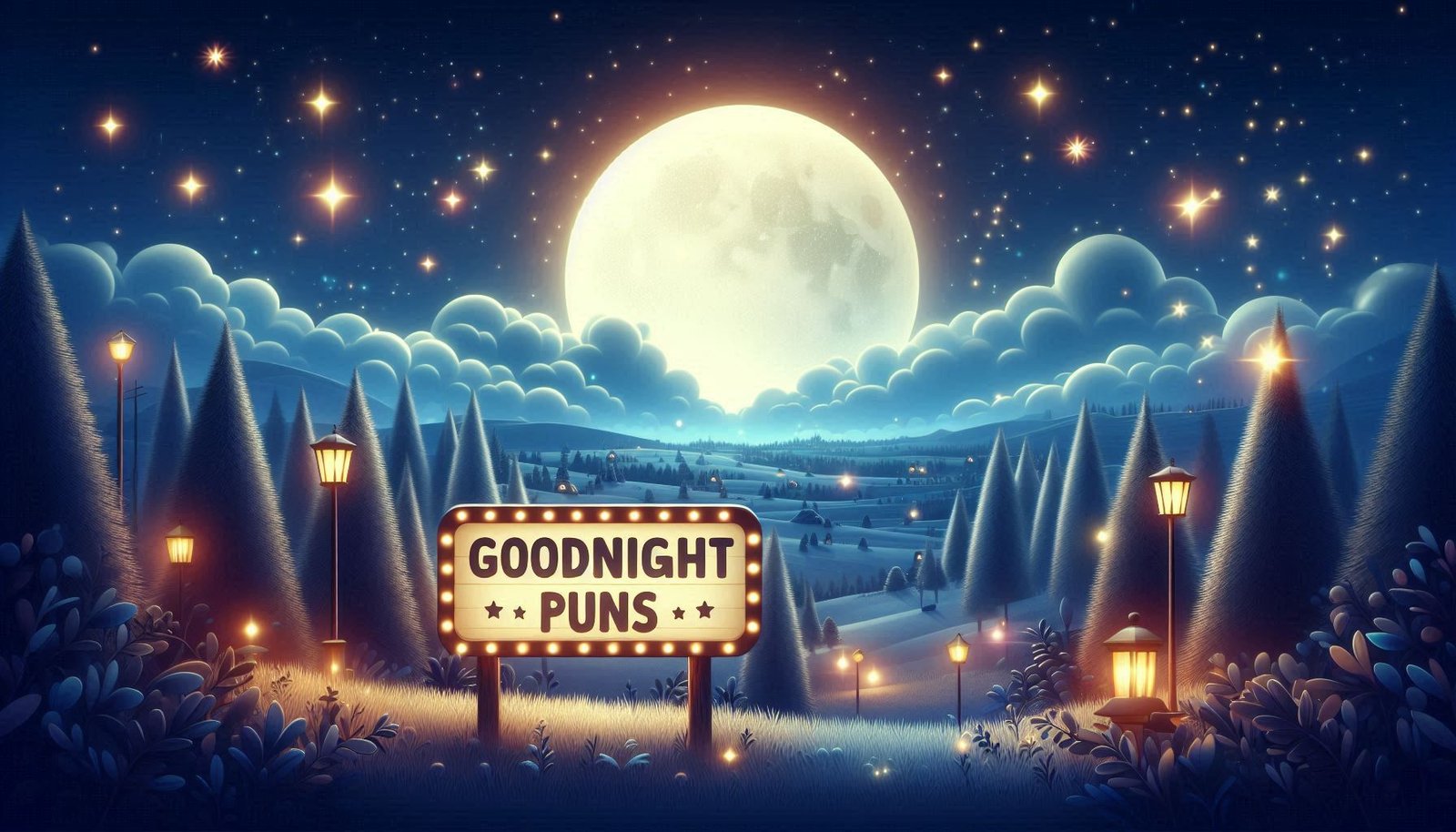 230 Good Night Puns Too Powerful to Miss Tonight