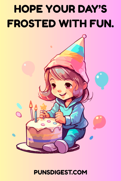 Birthday card puns