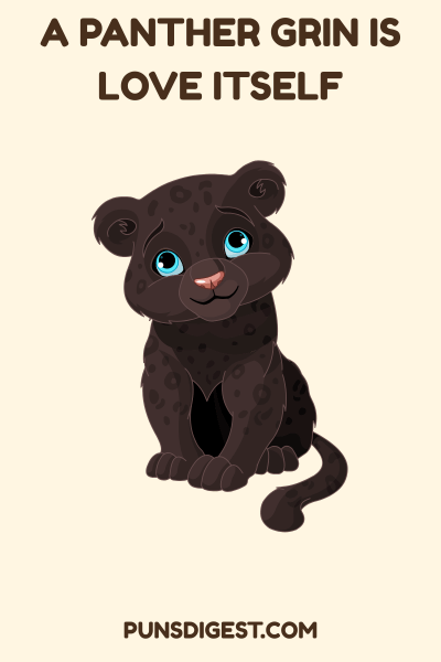 Cute Panther Puns