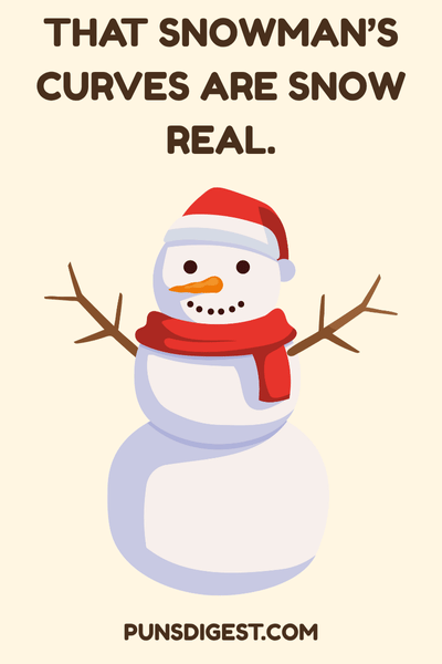 Dirty Snowman Puns