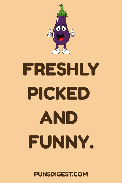 Funny Eggplant Puns