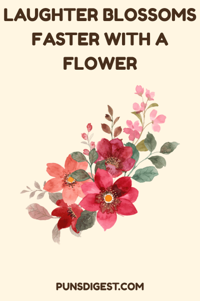 Funny Flower Puns