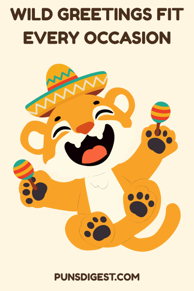 Greeting Card Cougar Puns