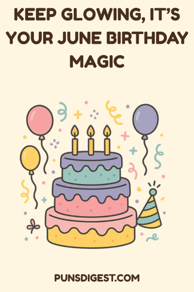 June Puns for Birthday