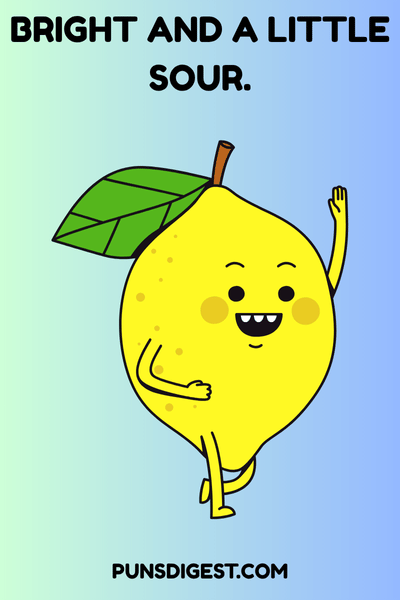 Lemon Puns captions