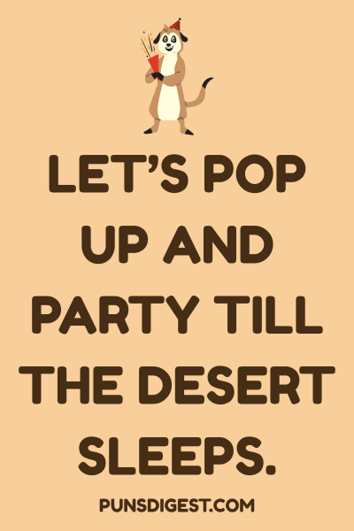 Meerkat Birthday Puns