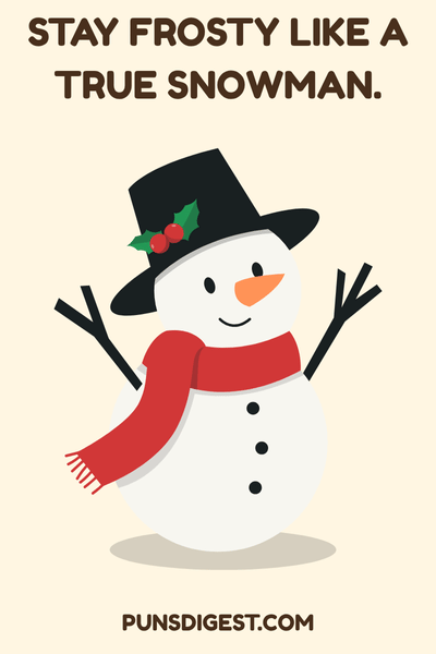 One Liner Snowman Puns