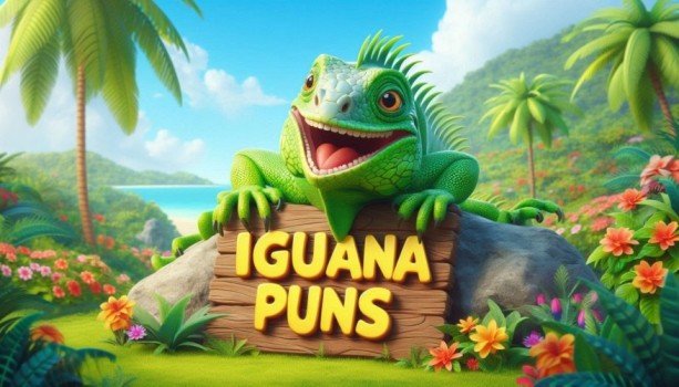 175 Iguana Puns So Funny They’ll Lizard Your Mind