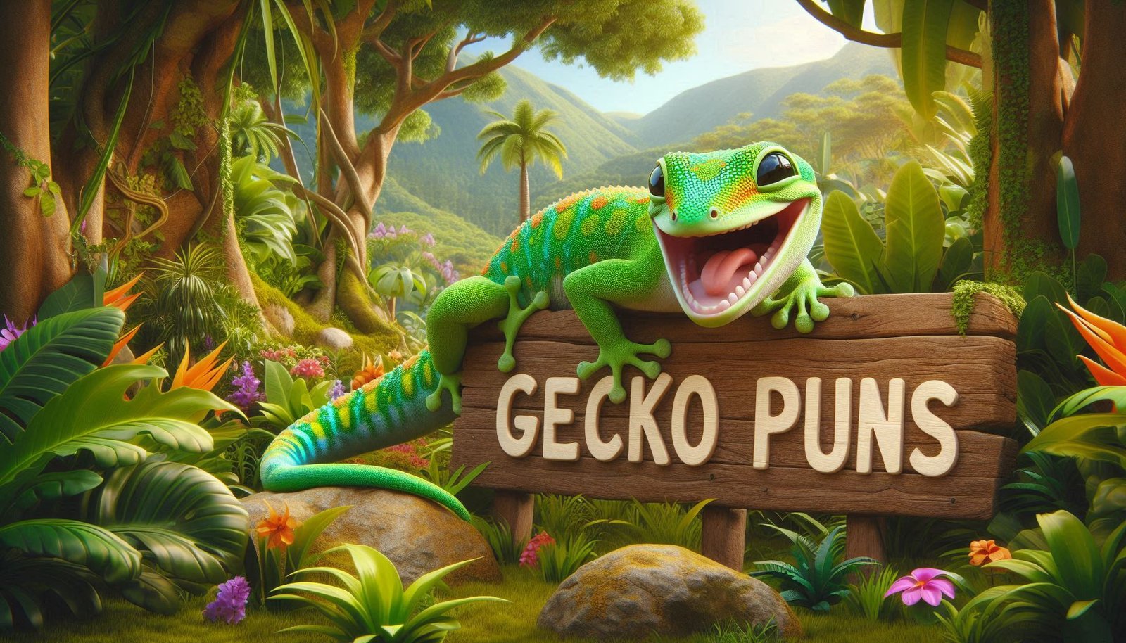 192 Gecko Puns So Clever They’ll Stick With You