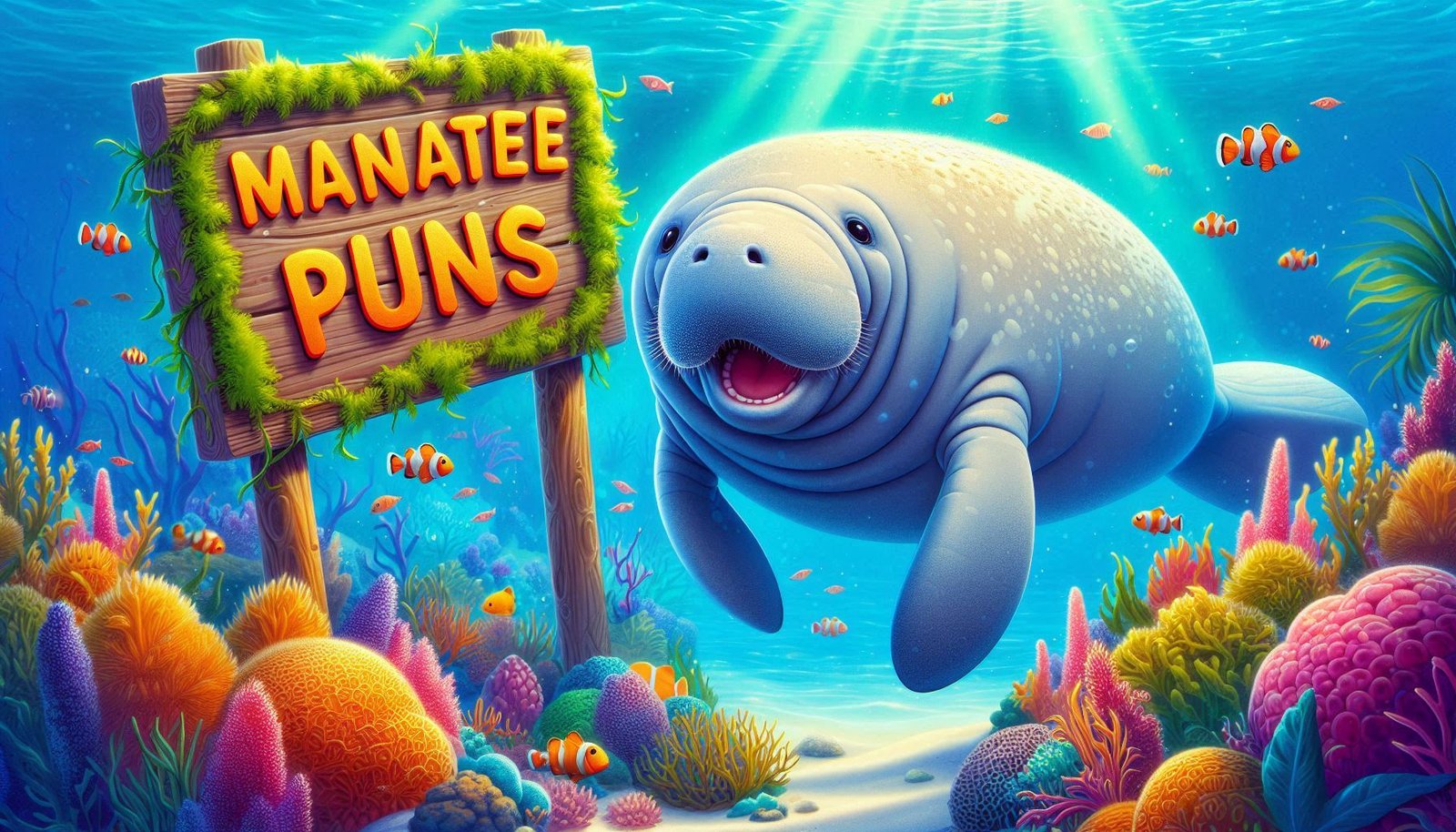 250 Manatee Puns So Cute They’ll Float Your Mood