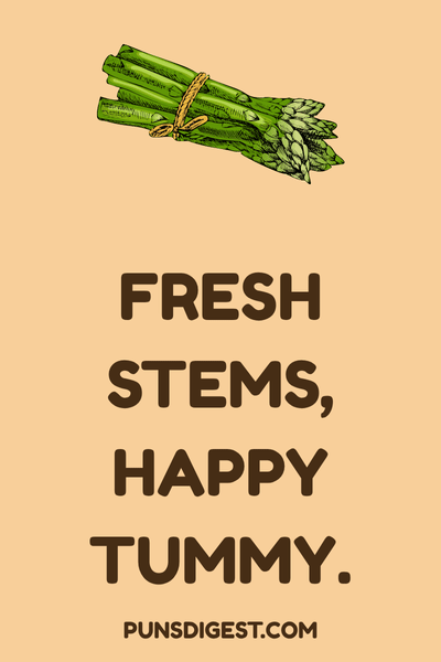 Asparagus Food Puns