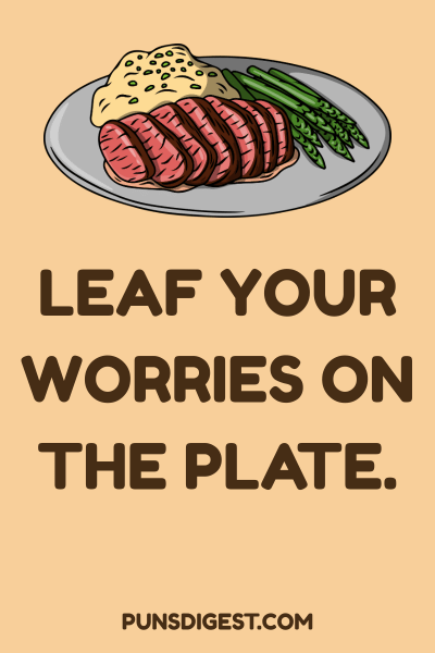 Asparagus Puns Captions