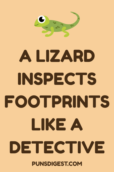 Clever Lizard Puns