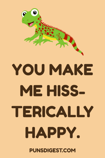 Cute Iguana Puns