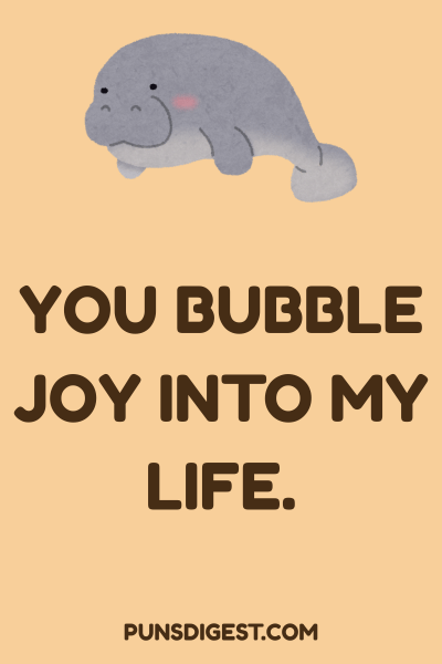 Cute Manatee Puns