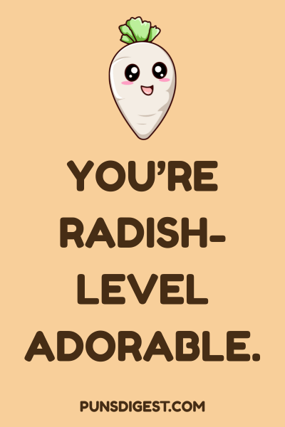 Cute Radish Puns