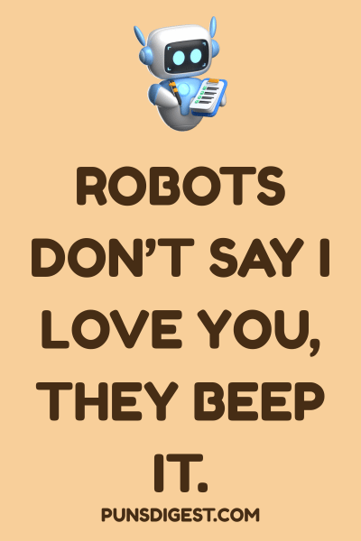 Cute Robot Puns