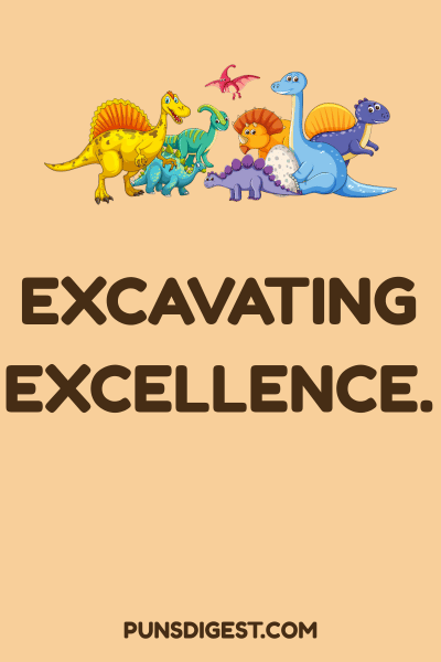 Dinosaur Puns for Class projects