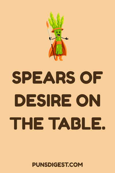 Dirty Asparagus Puns